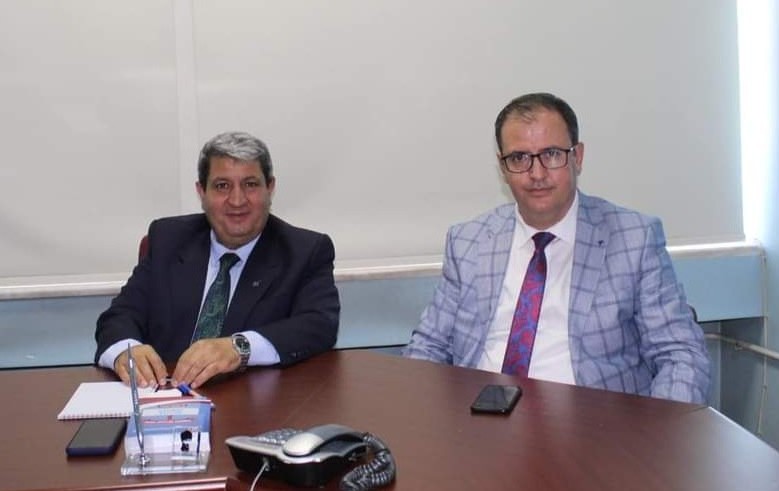 BRAHM ZTRK SMMM ODASININ BAKANI MUSTAFA MIDIK VE YONETMINI ZYARET ETT 